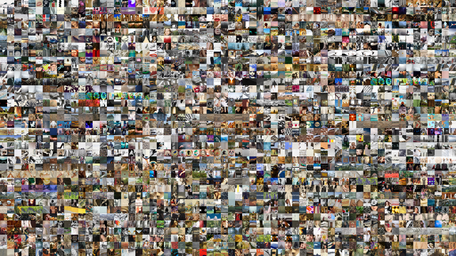  collection of 2304 thumbnails used in project